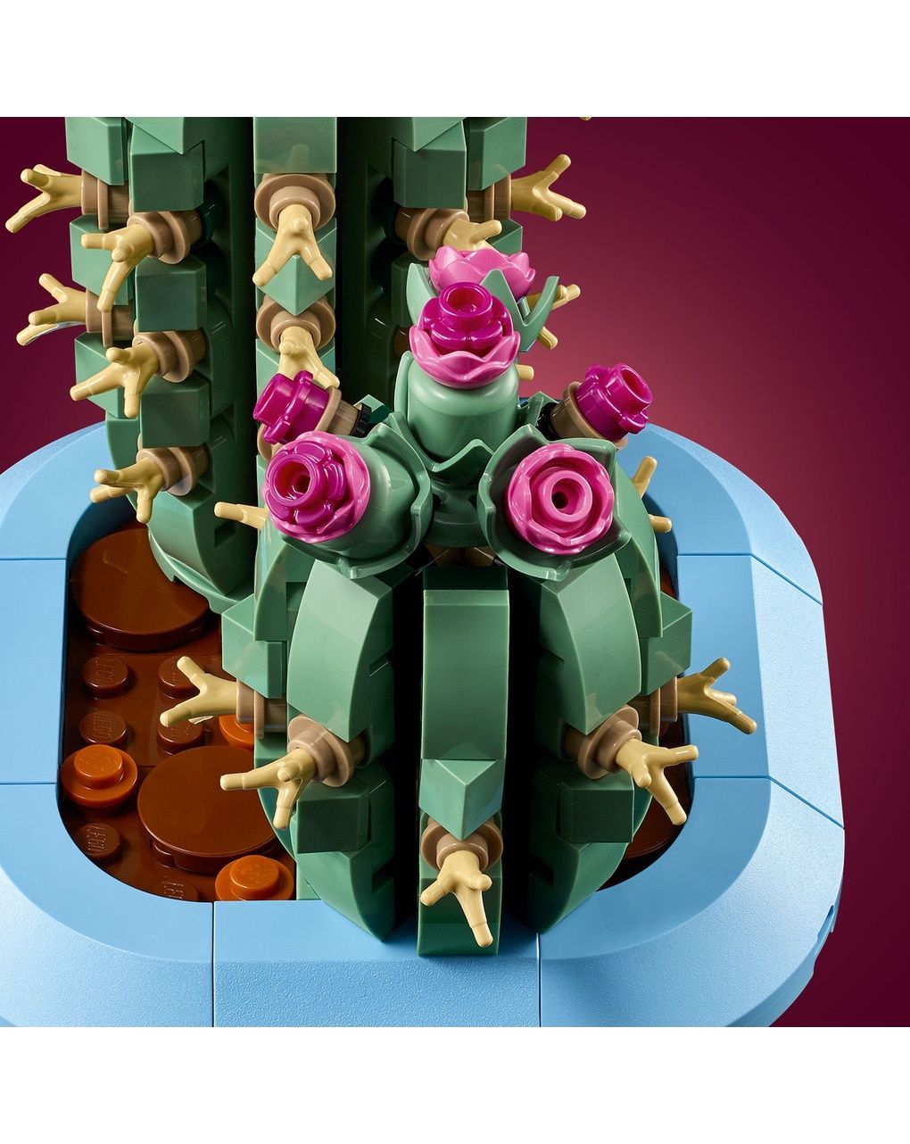 Lego botanicals 11509 cactus in fiore