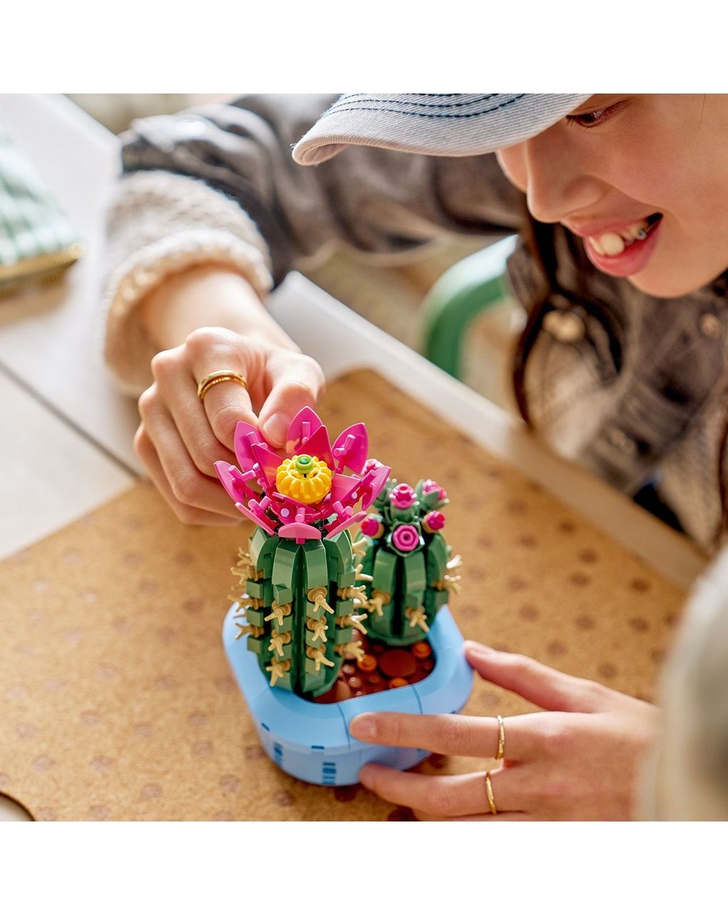Lego botanicals 11509 cactus in fiore