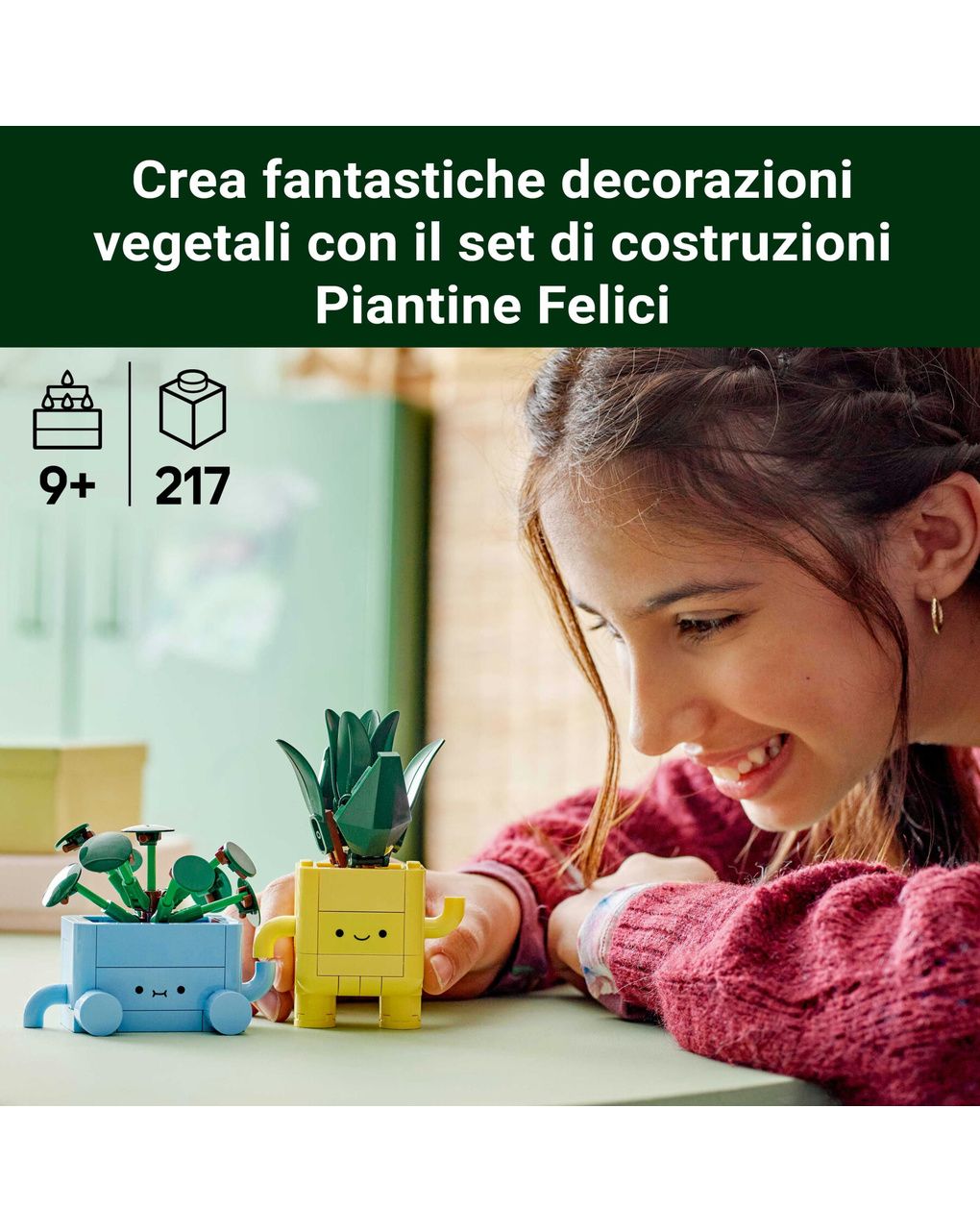 Lego botanicals - 10349  - piantine felici