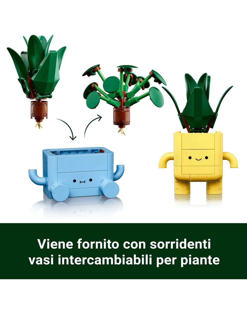 Lego botanicals - 10349  - piantine felici
