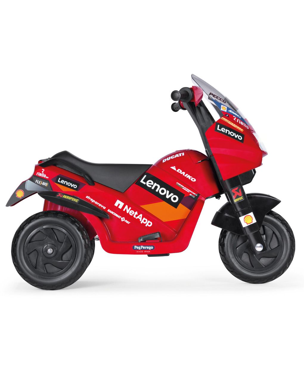 Ducati moto elettrica - peg perego - 2+