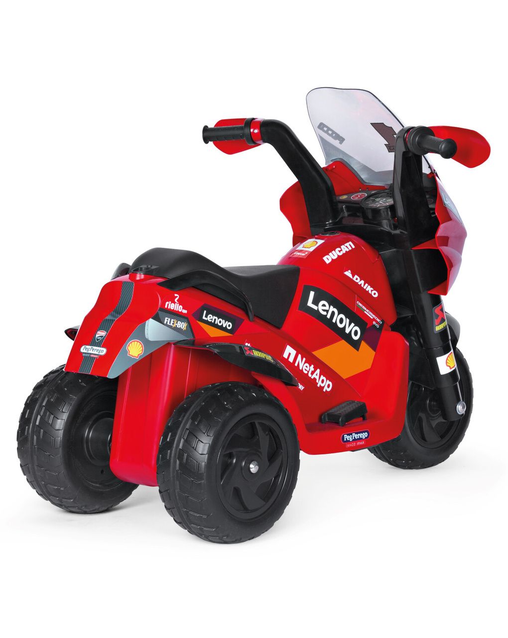 Ducati moto elettrica - peg perego - 2+