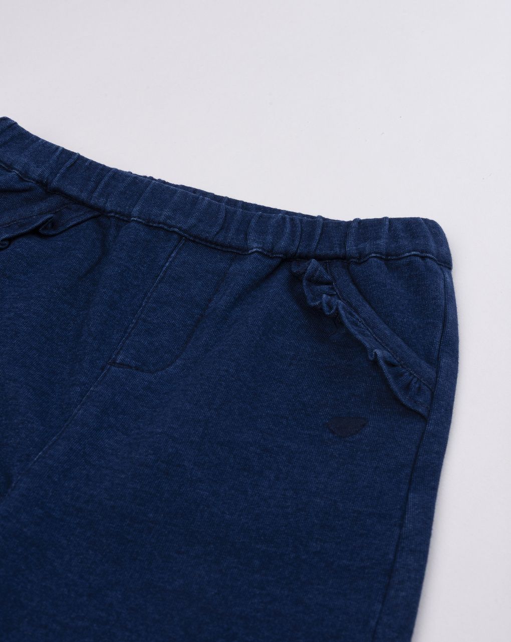 Jegging fake denim scuro bimba