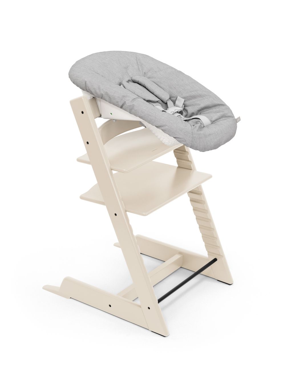Pack seggiolone tripp trapp® con set per neonato - kit vaniglia - stokke