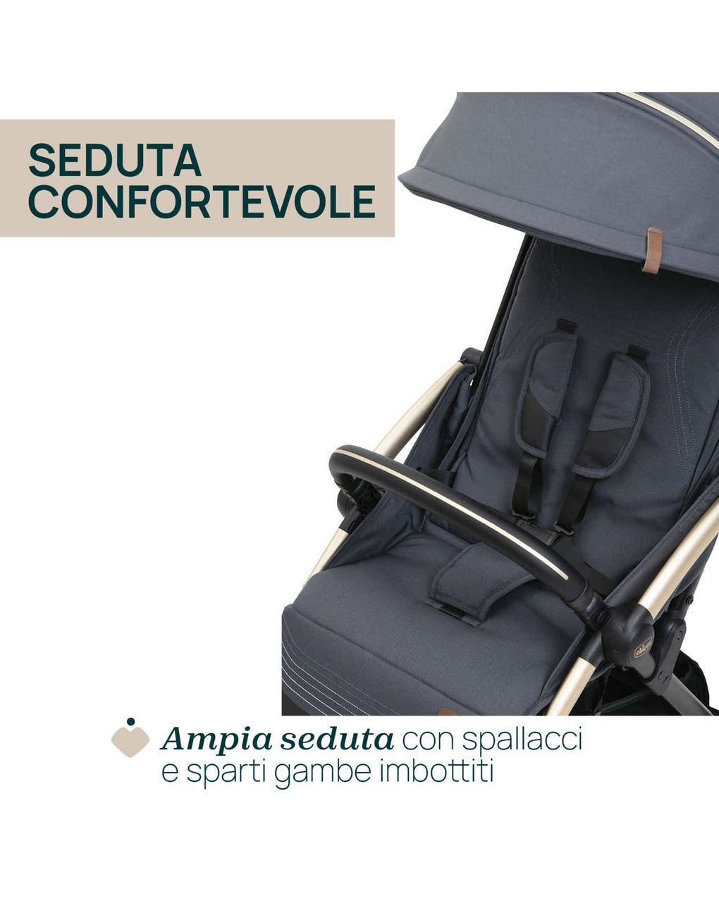 Passeggino goody xplus dark shadow - chicco