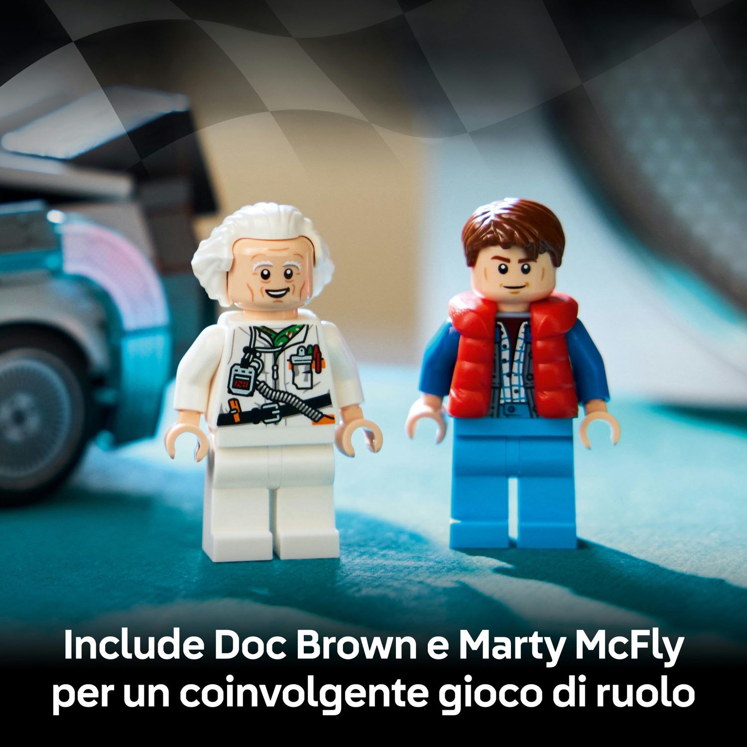 Lego speed champions macchina del tempo di ritorno al futuro - 77256