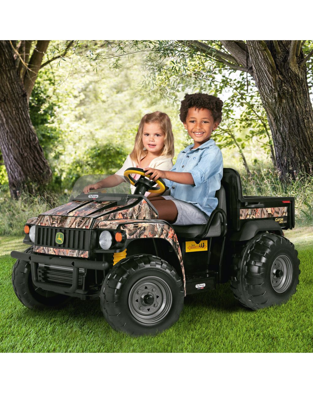 John deere gator hpx camo - peg perego - 3+