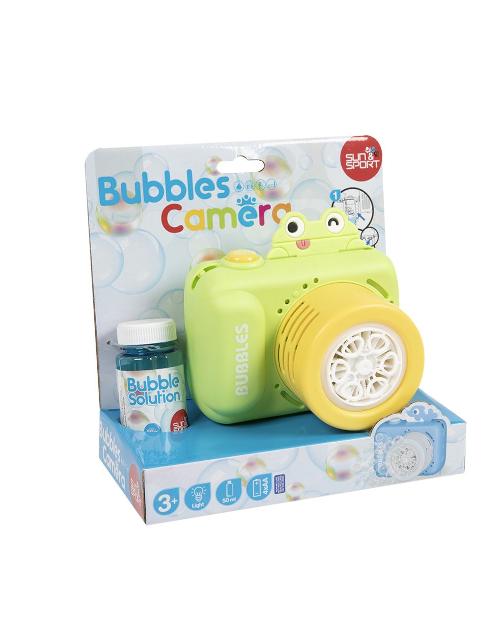Fotocamera sparabolle