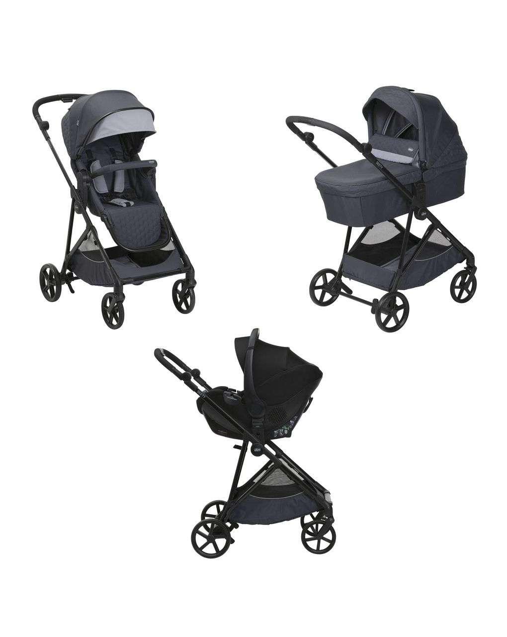 Trio seety kory essential - boston grey - chicco