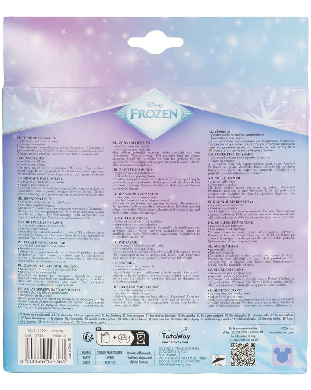 Coppia tendine laterali - frozen