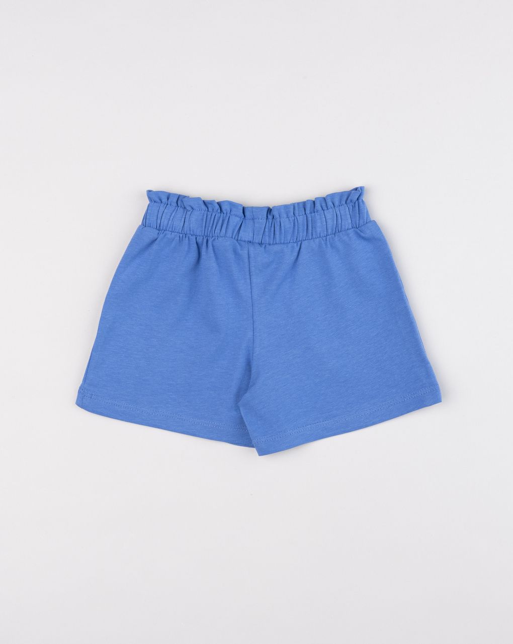 Shorts bimba blu stampa coccinella
