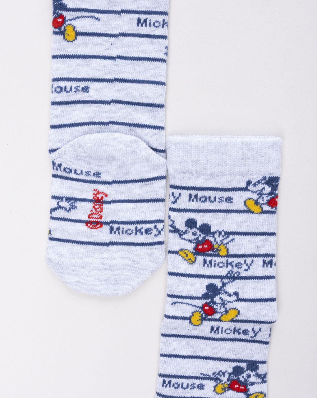 Calze grigio bimbo mickey mouse