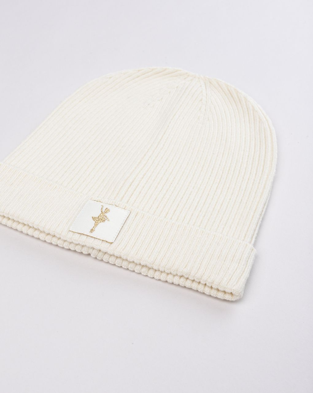 Berretto tricot panna bambina ballerina