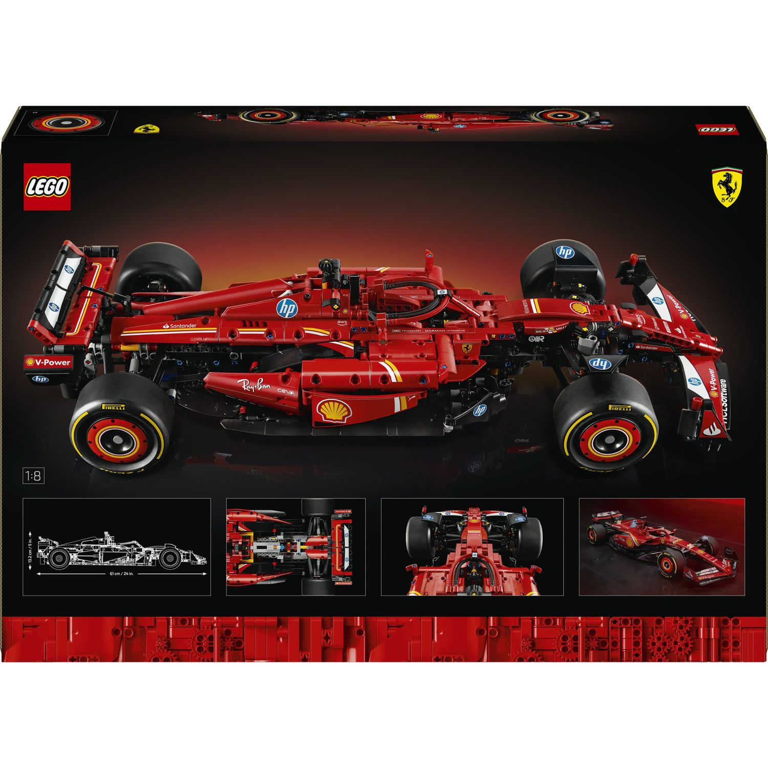Lego technic monoposto f1 ferrari sf-24 - 42207
