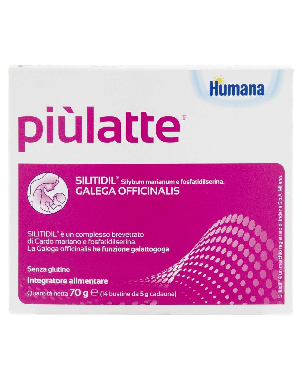 Integratore alimentare piùlatte 14 bst - humana
