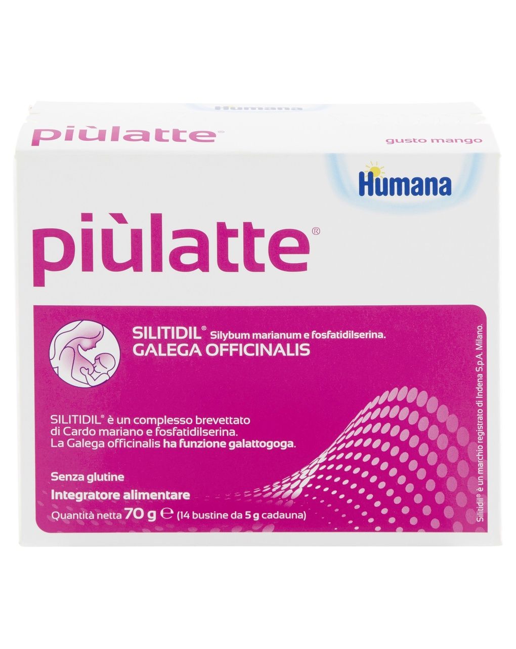 Integratore alimentare piùlatte 14 bst - humana