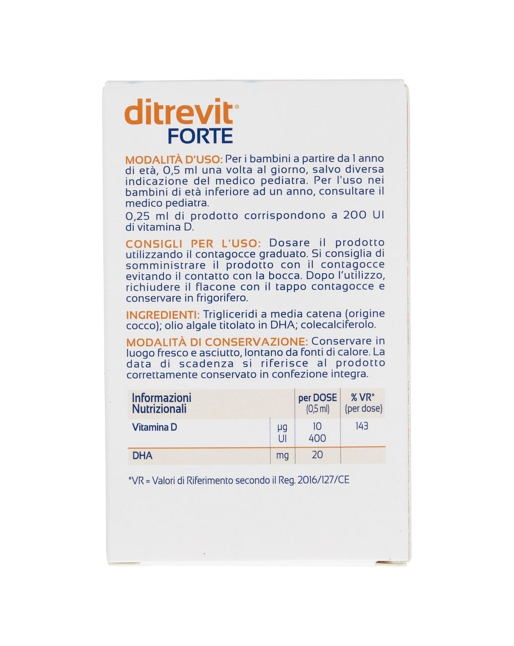 Integratore alimentare ditrevit® forte 15ml - humana