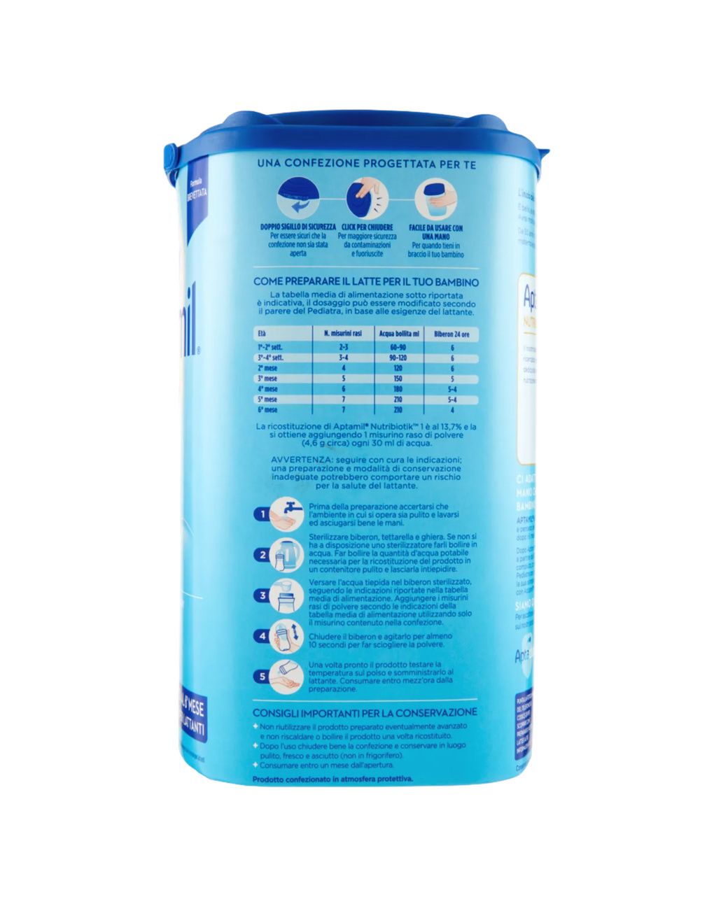 Latte in polvere 1 830gr - aptamil