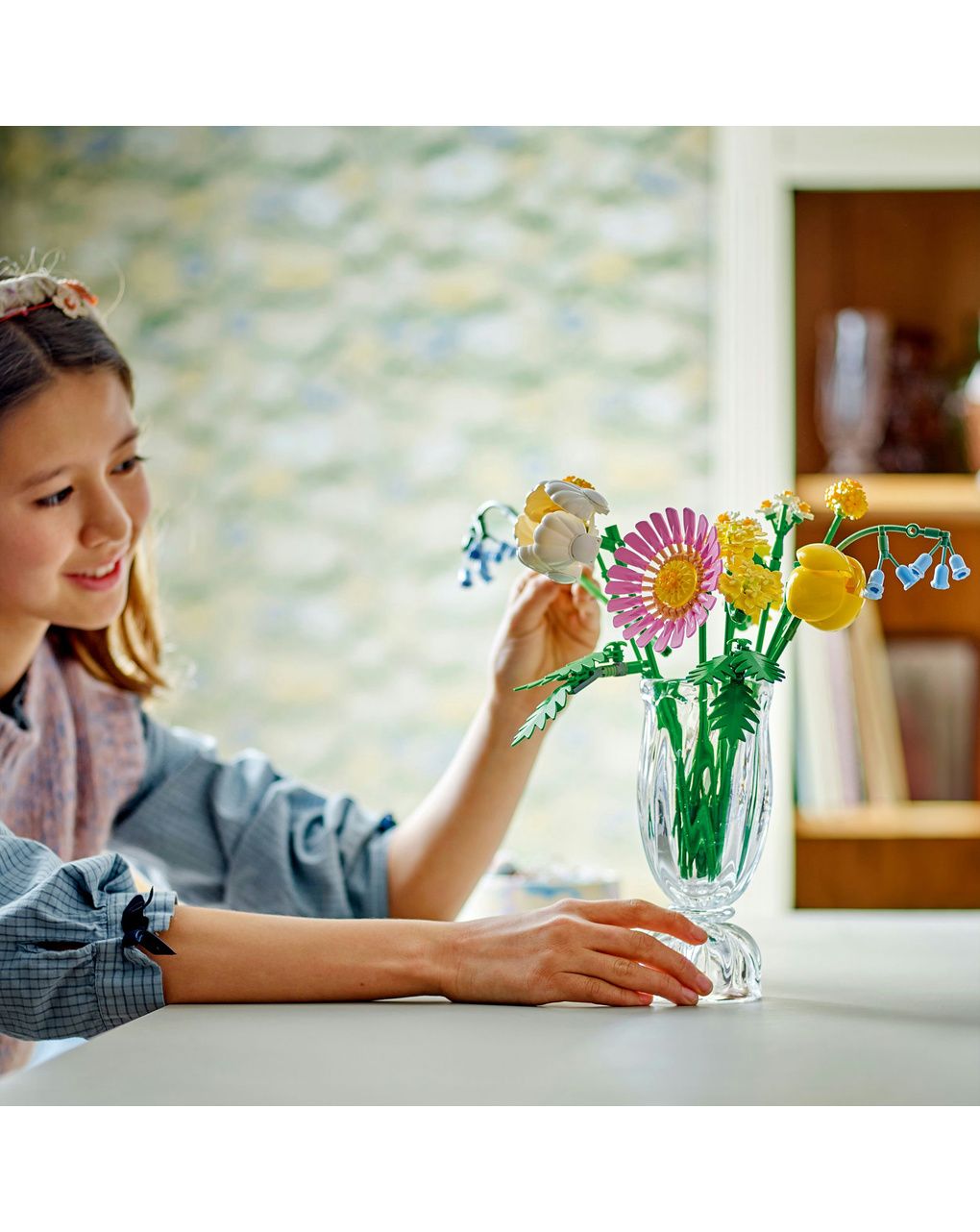 Lego icons botanical - bouquet di fiori estivi - 10347