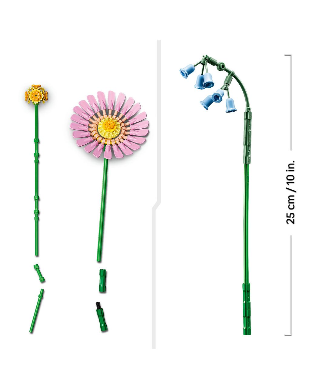 Lego icons botanical - bouquet di fiori estivi - 10347