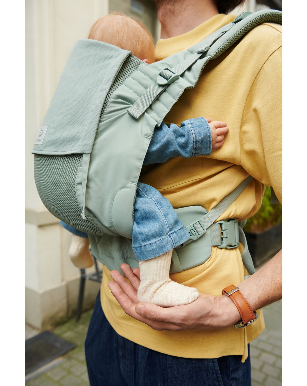 Marsupio limas™ in mesh traspirante - glacier green - stokke