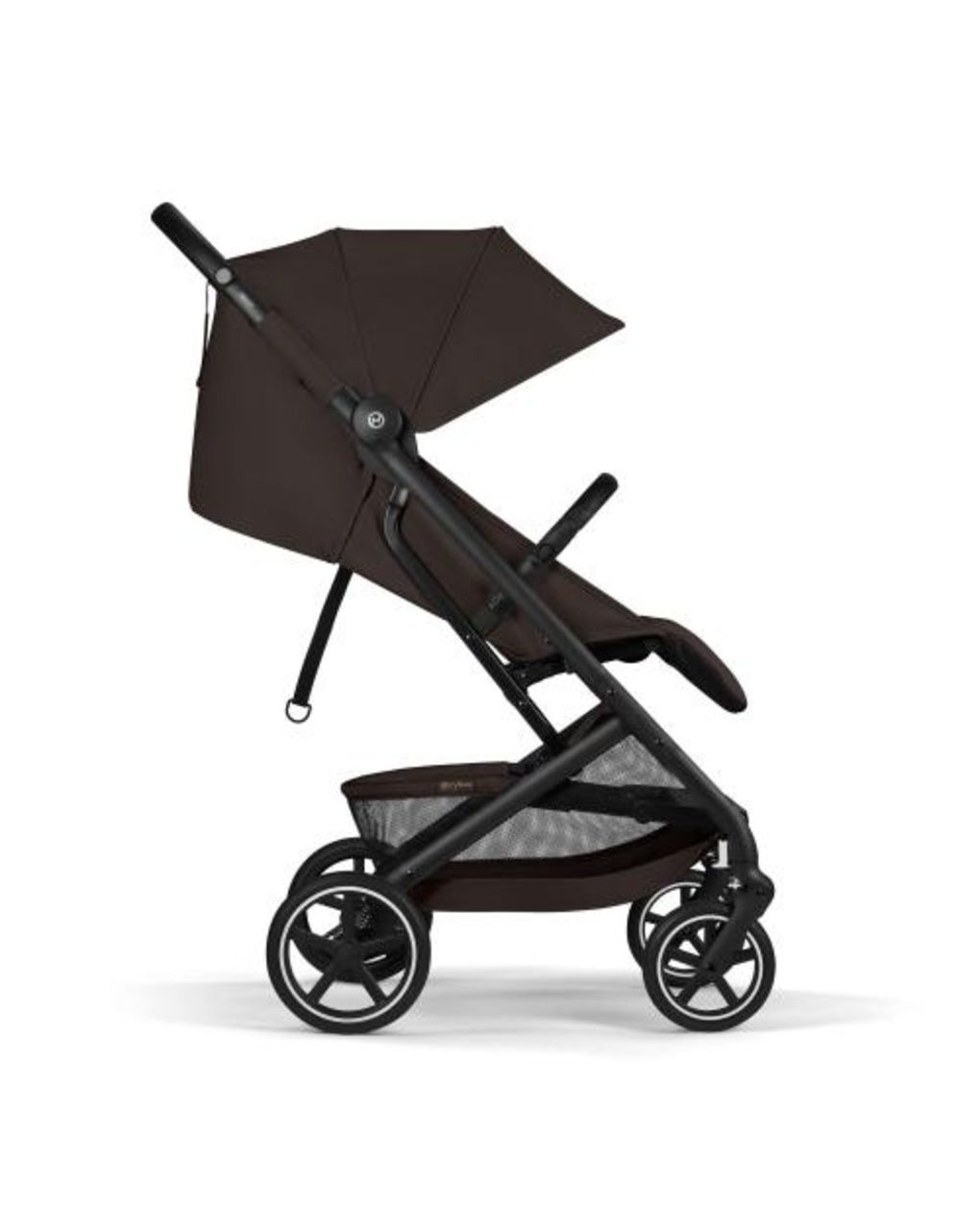 Passeggino beezy blk chocolate brown