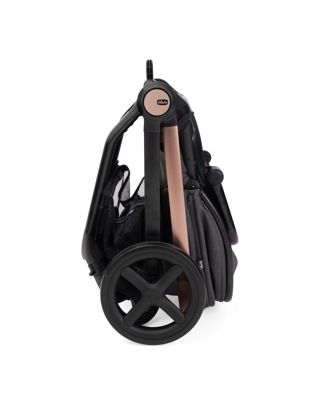Trio mysa flexi first seat - black satin - chicco