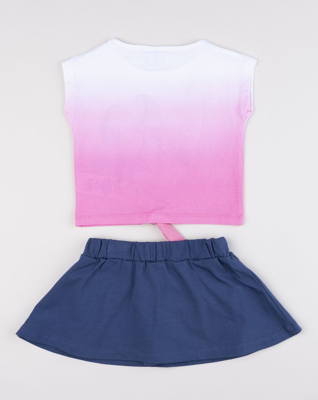 Completo bambina minnie top e gonna