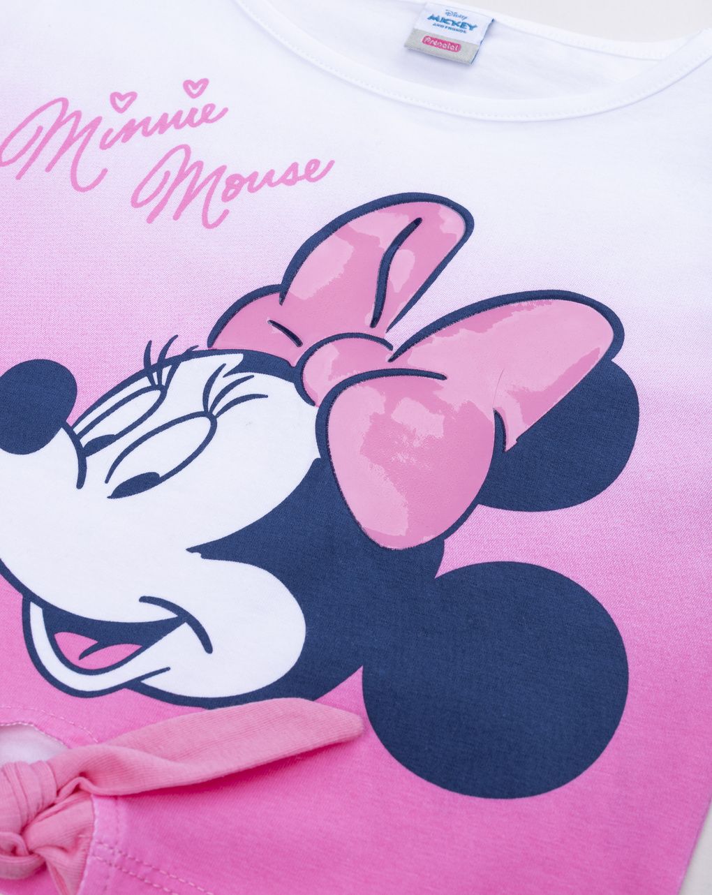 Completo bambina minnie top e gonna