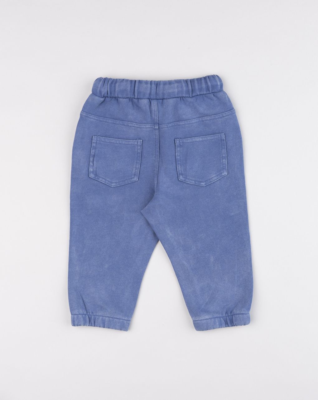 Pantaloni in felpa bimbo con patch mickey mouse