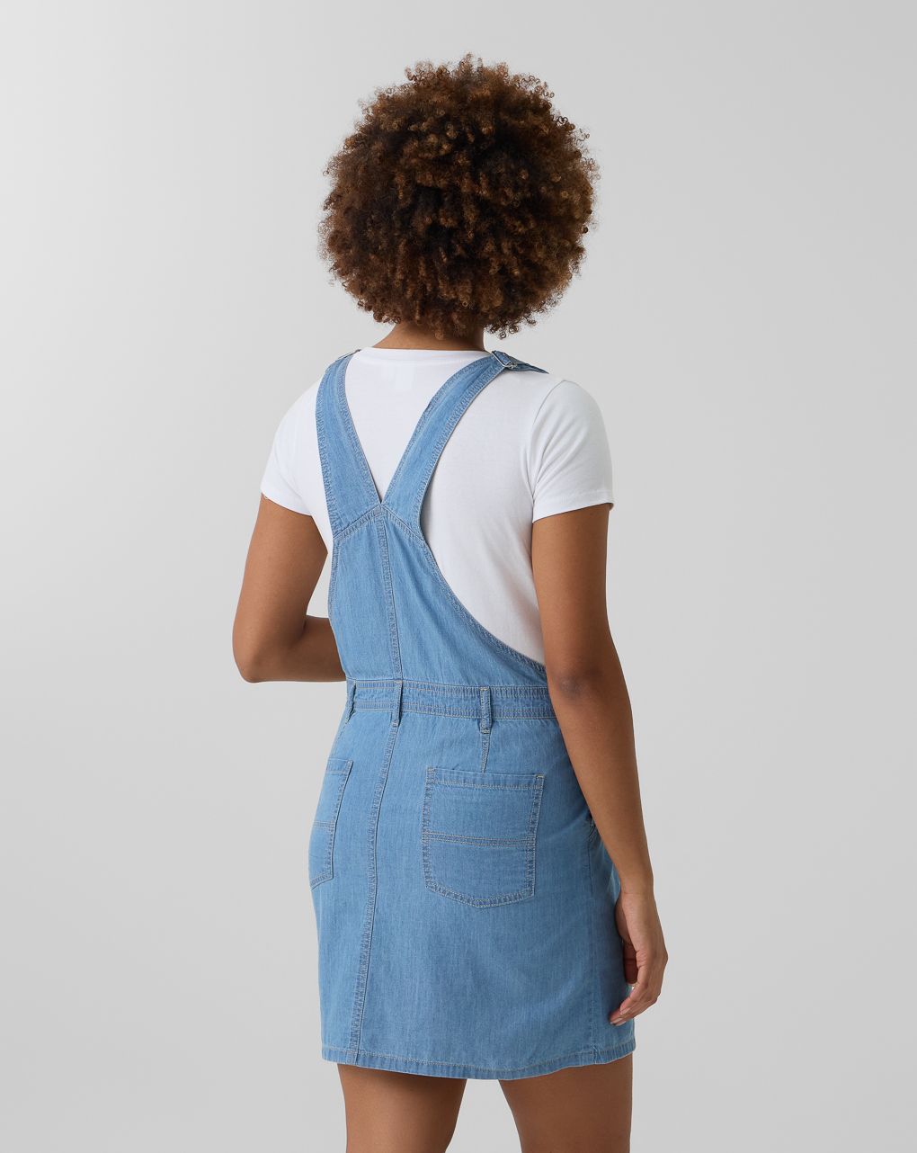 Salopette gonna premaman denim