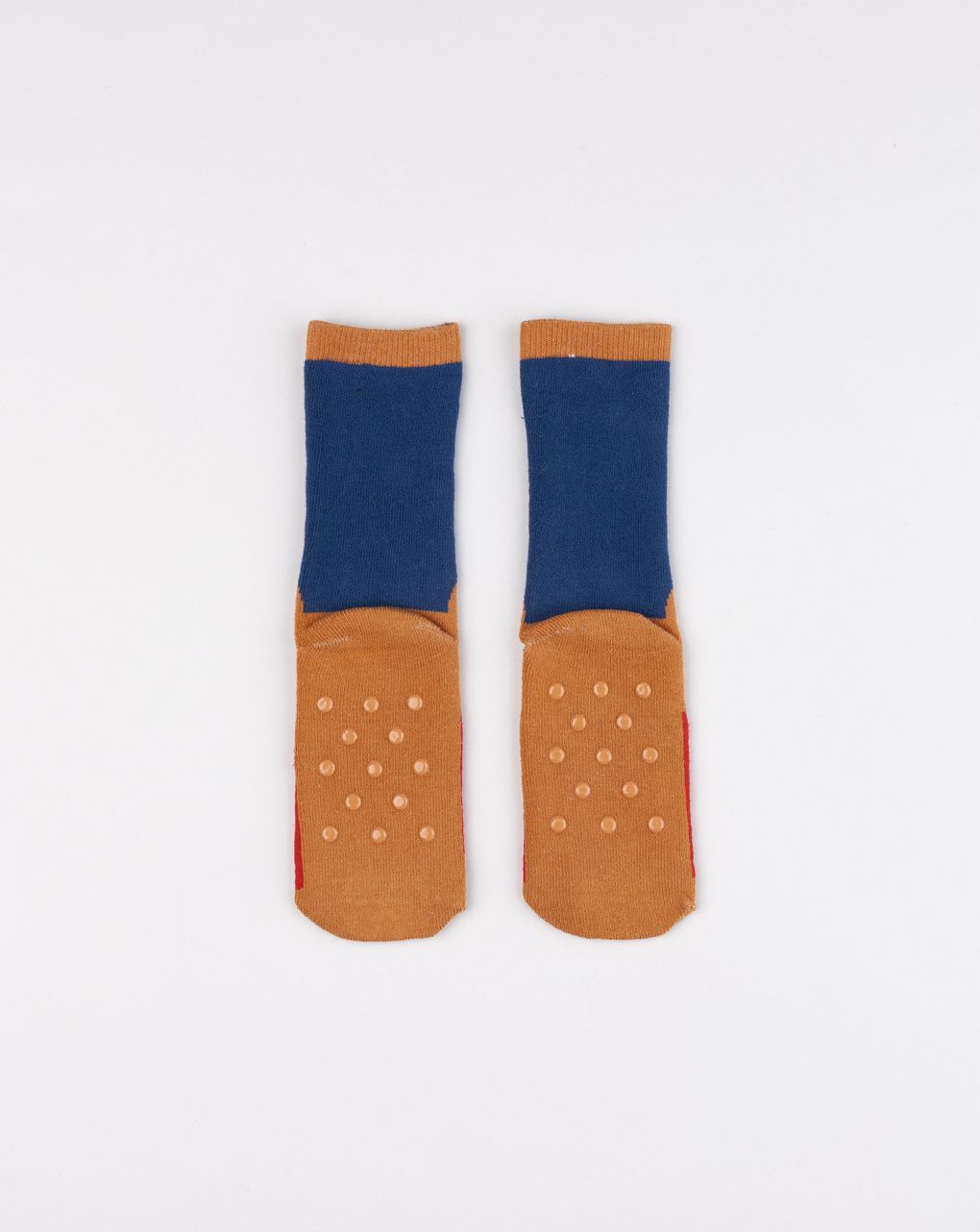 Calze antiscivolo bambino con tigre ricamata