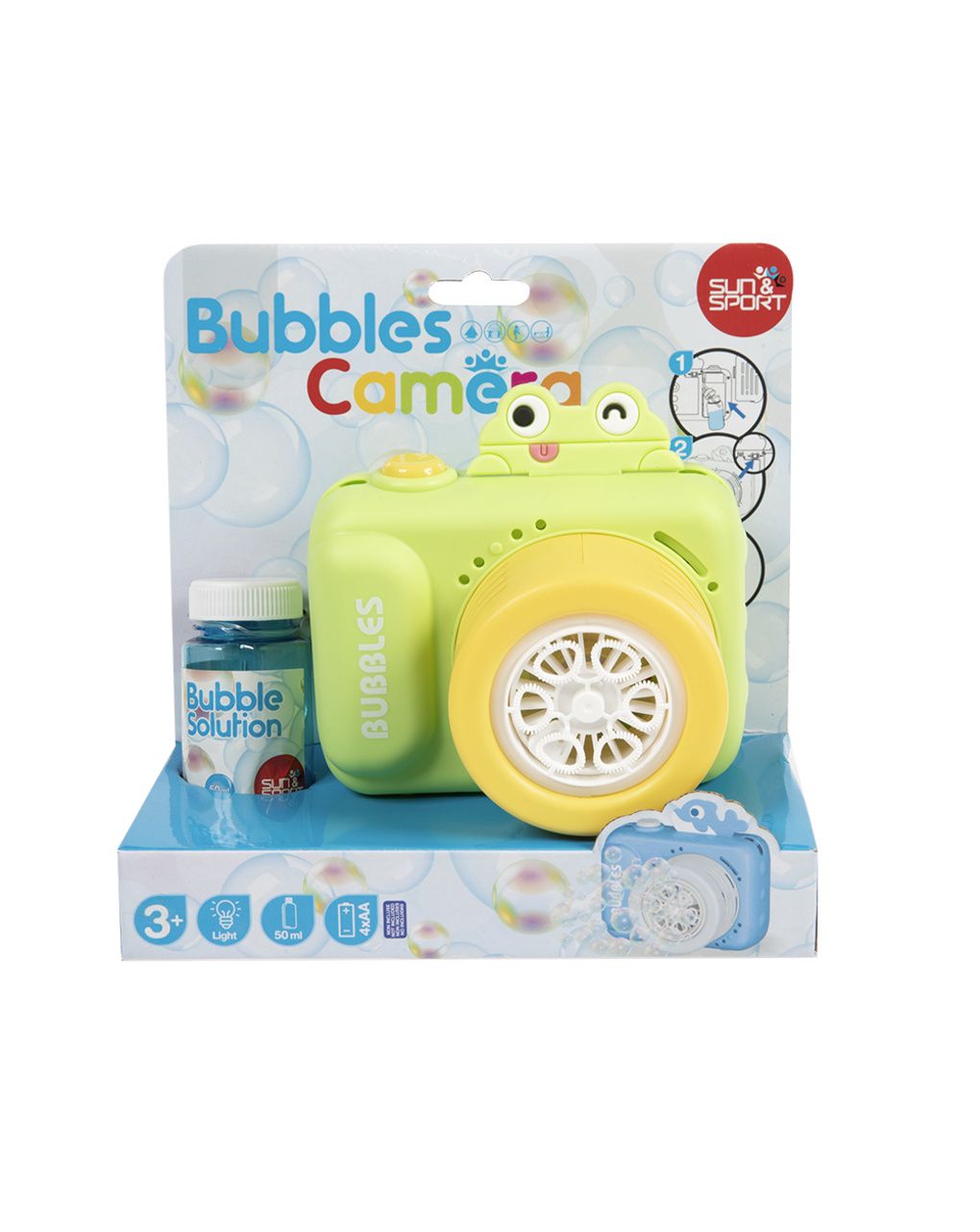 Fotocamera sparabolle