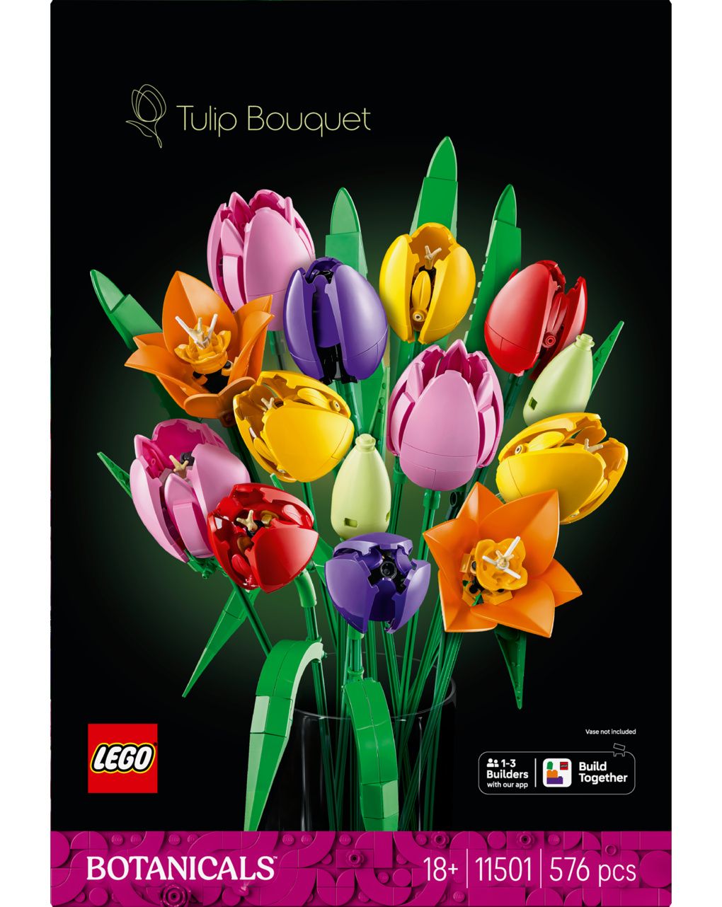 Lego botanicals 11501 bouquet di tulipani