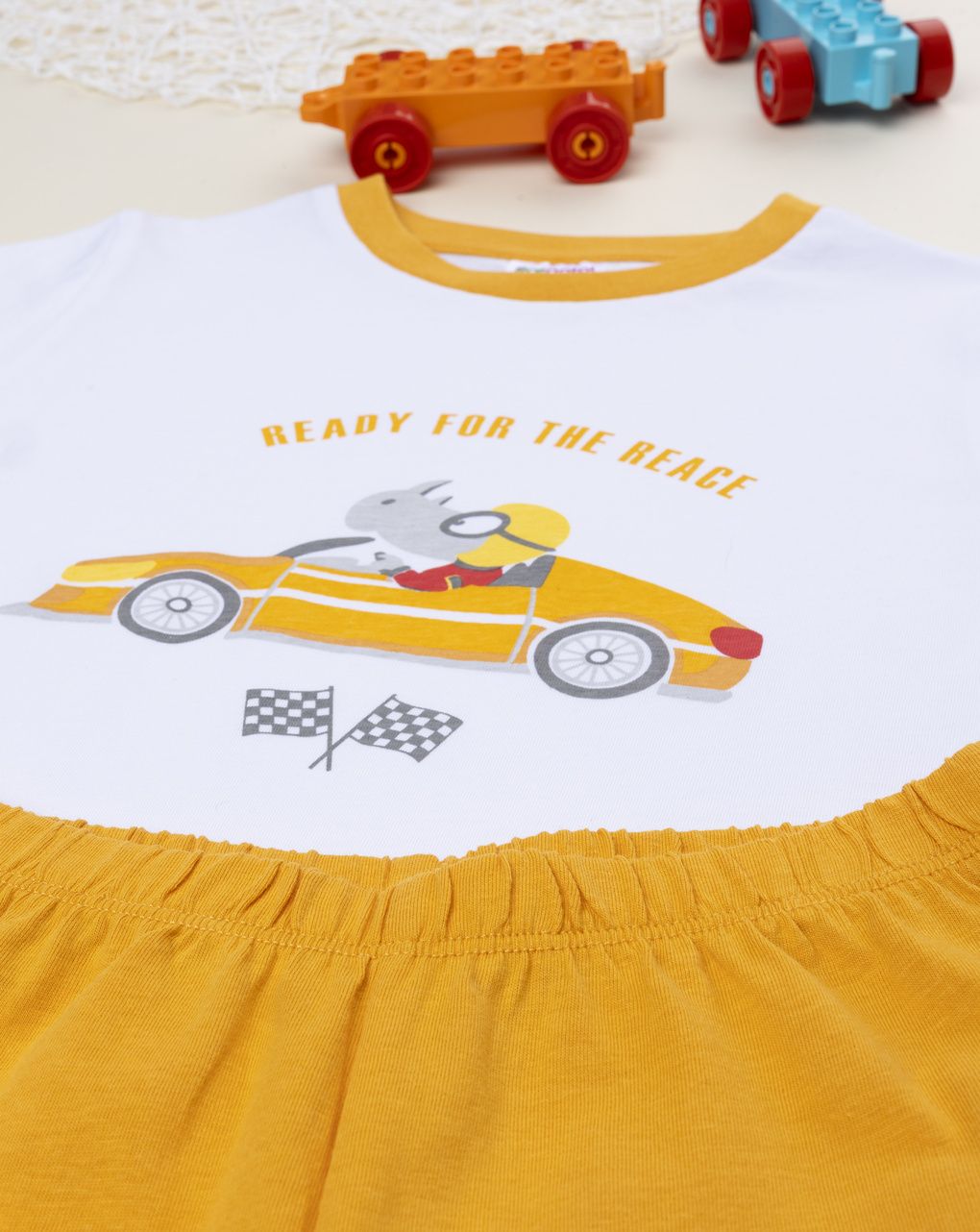 Pigiama due pezzi bimbo race