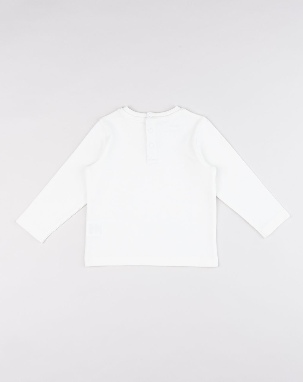 T-shirt manica lunga bimbo panna