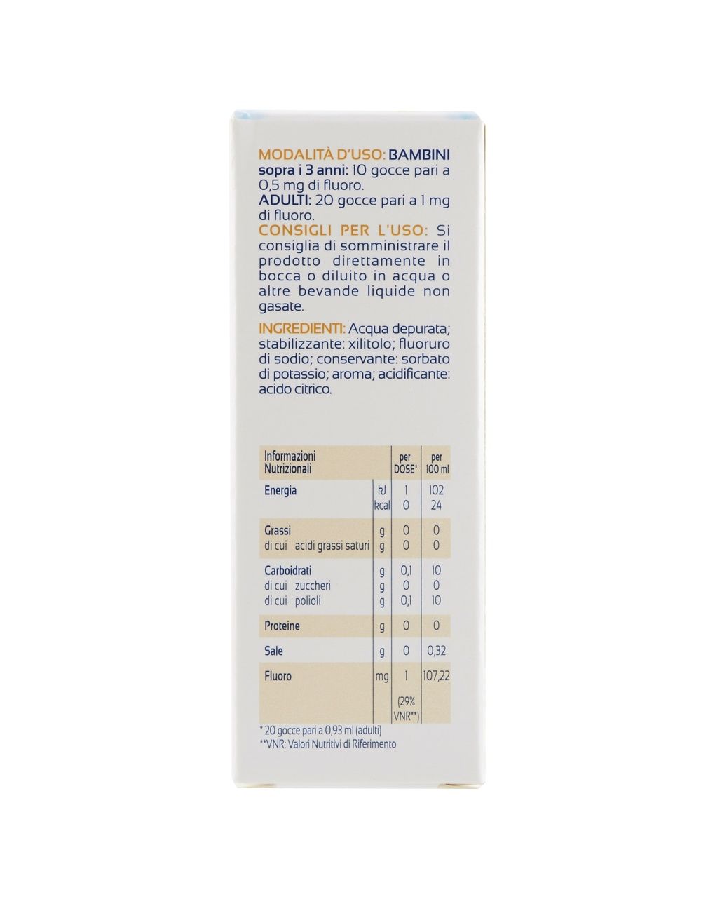 Integratore alimentare fluormil 15ml - humana