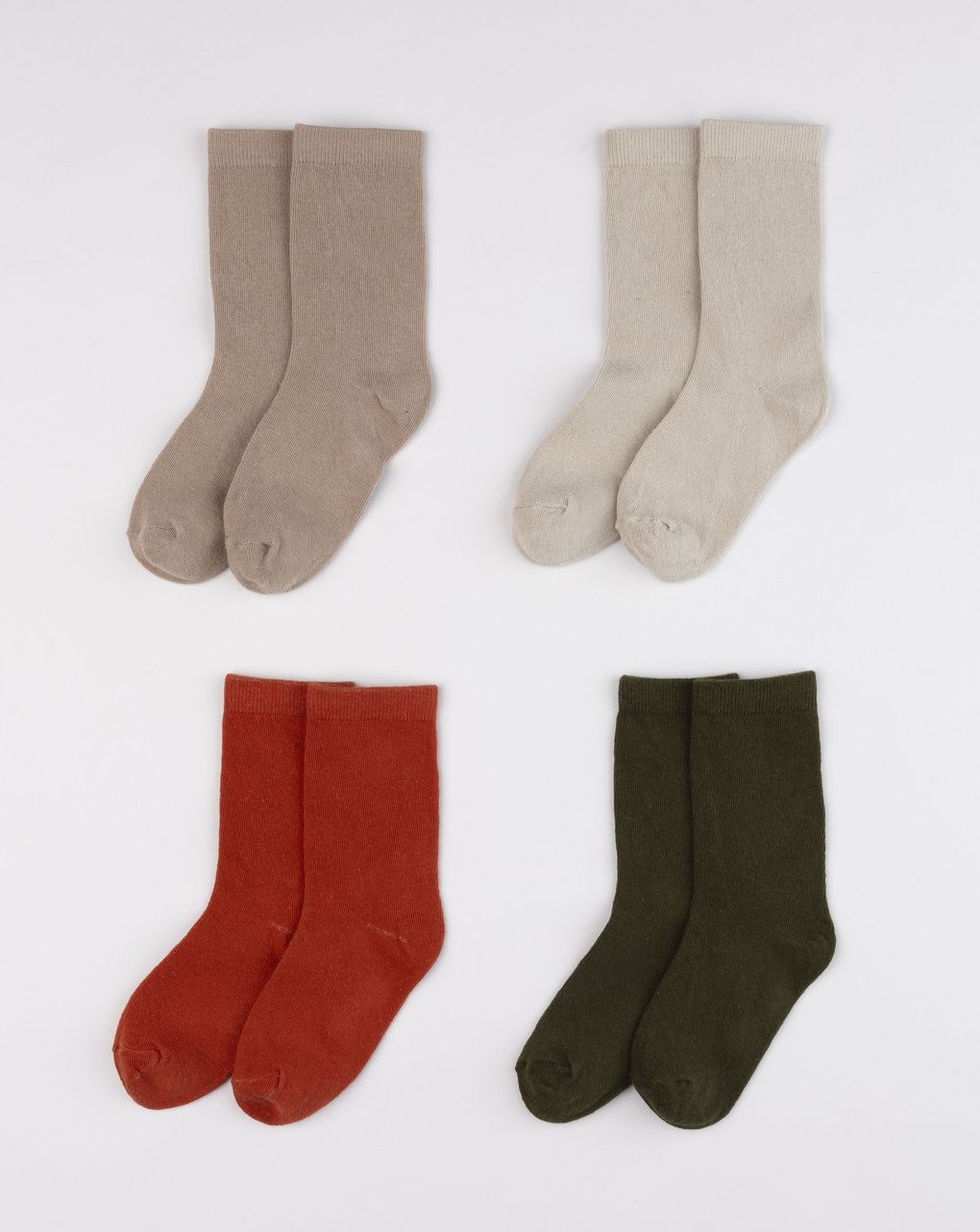 Set 4 paia di calze bimbo multicolor