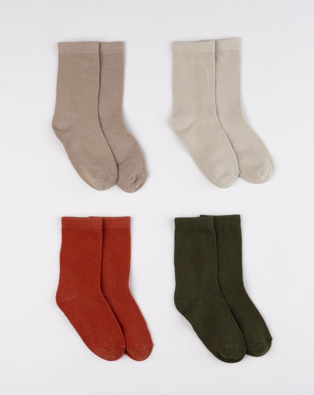 Set 4 paia di calze bimbo multicolor