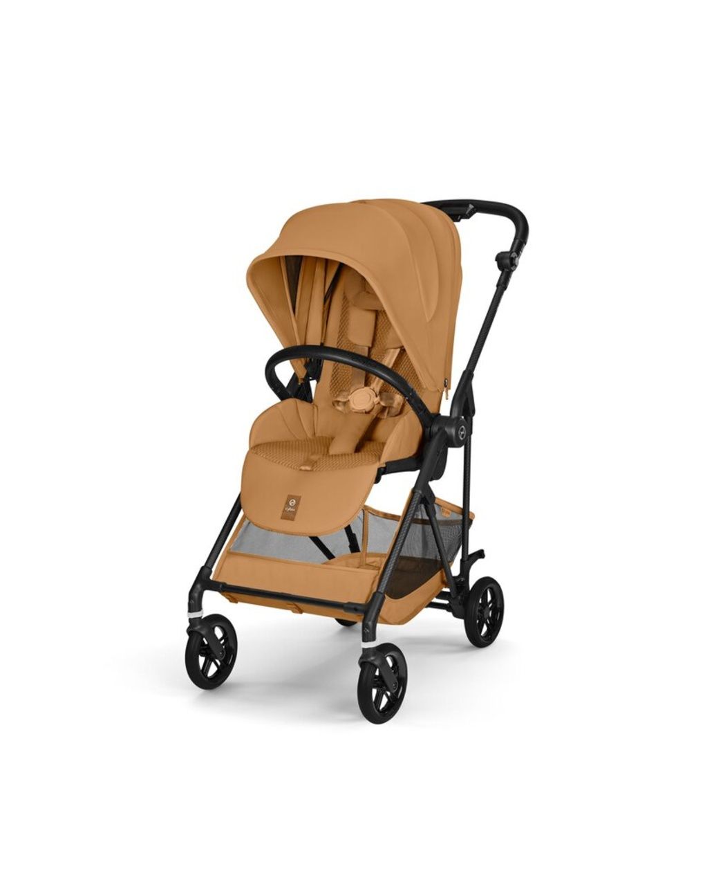 Passeggino melio carbon cinnamon yellow - cybex