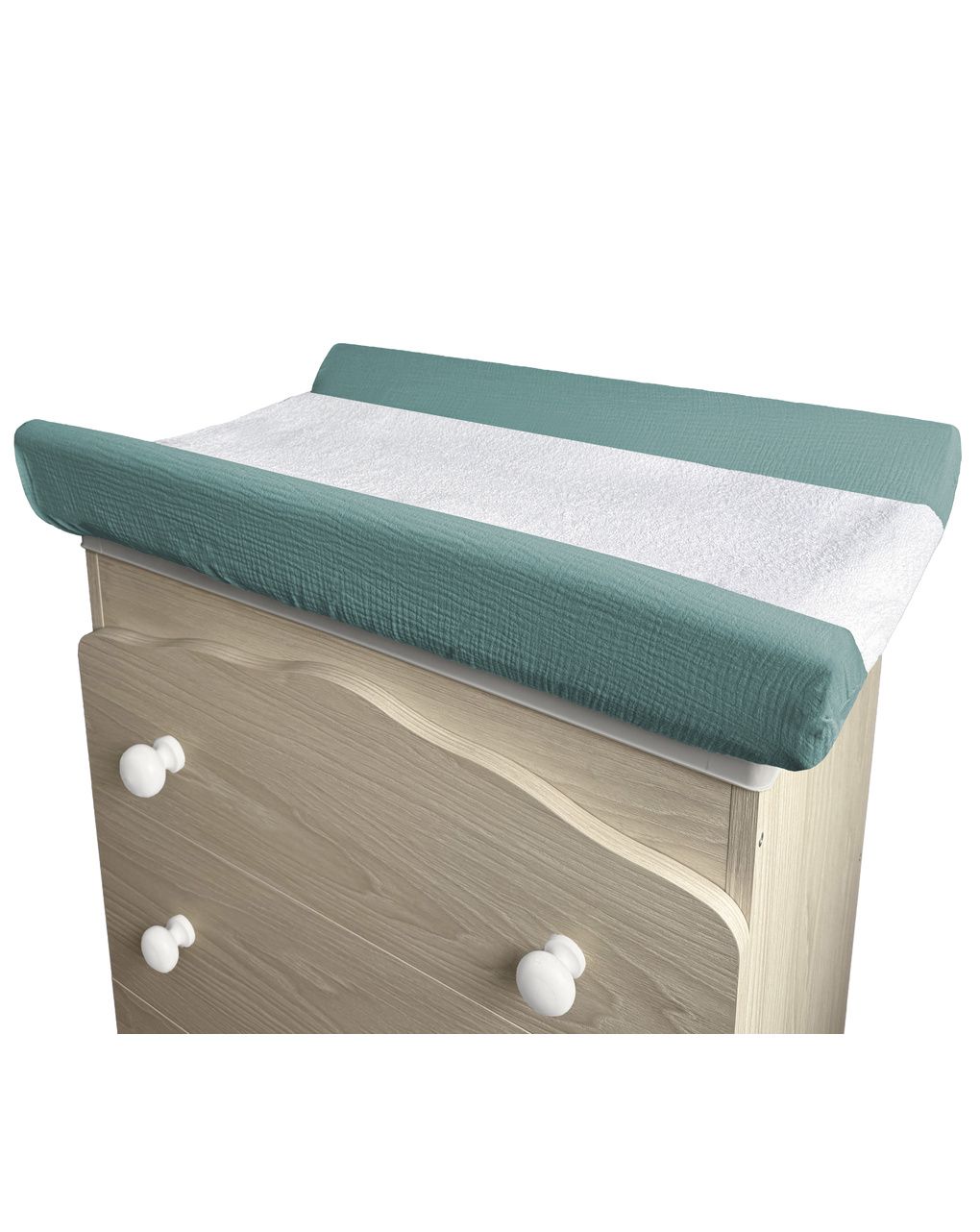 Coprifasciatoio muslin eucalipto - italbaby