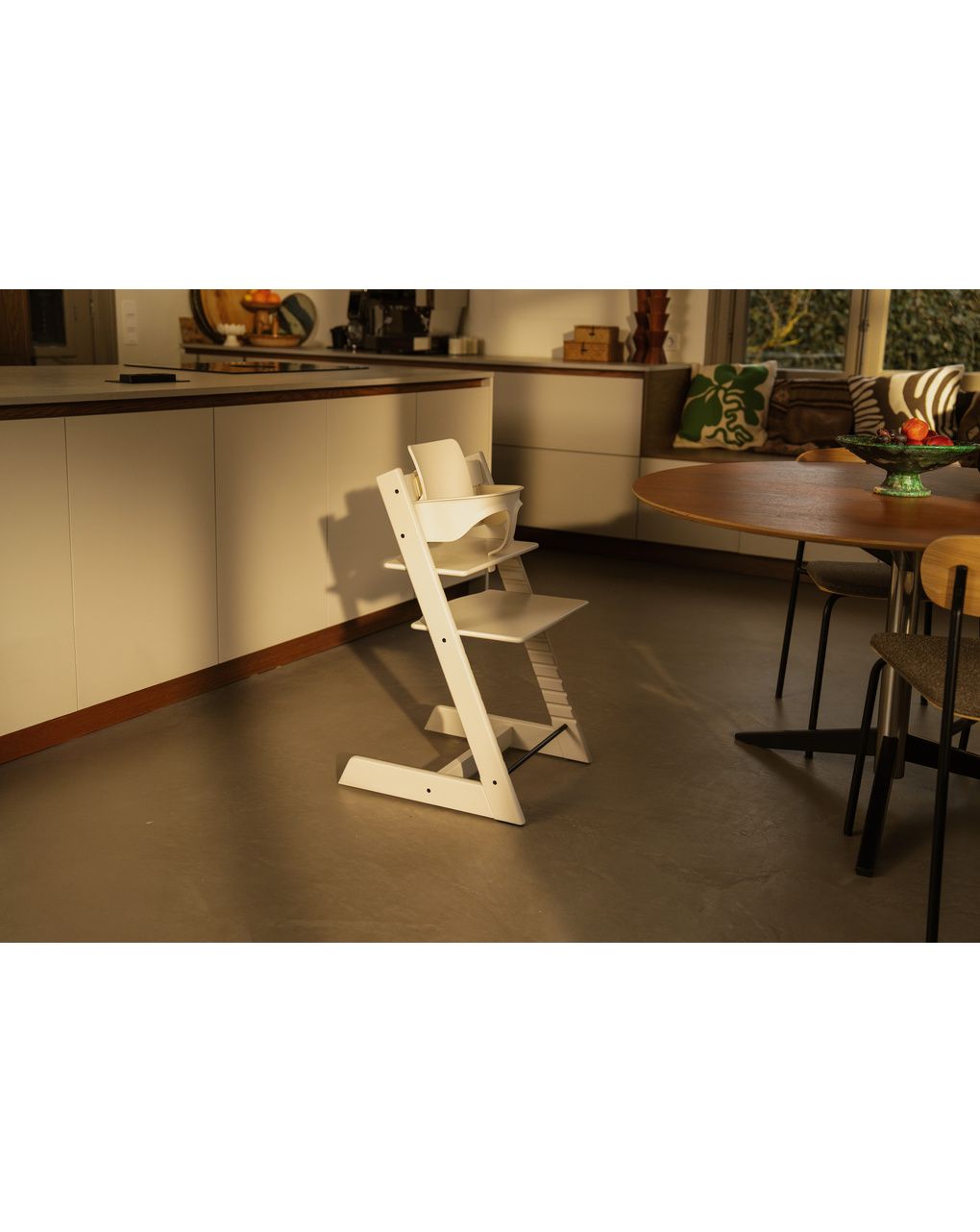 Pack seggiolone tripp trapp® con vassoio - kit vaniglia - stokke