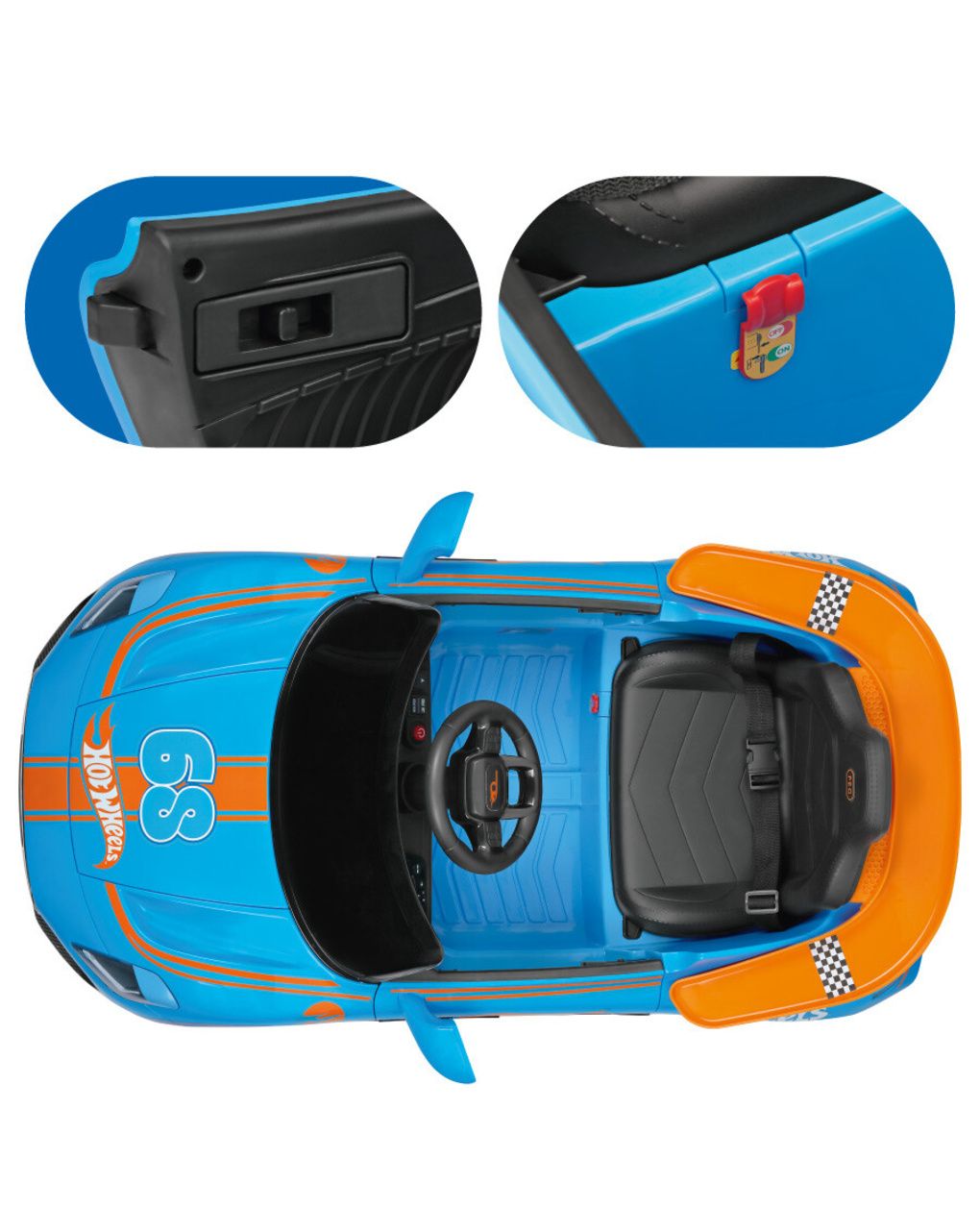 Hot wheels rc - peg perego - 18m+