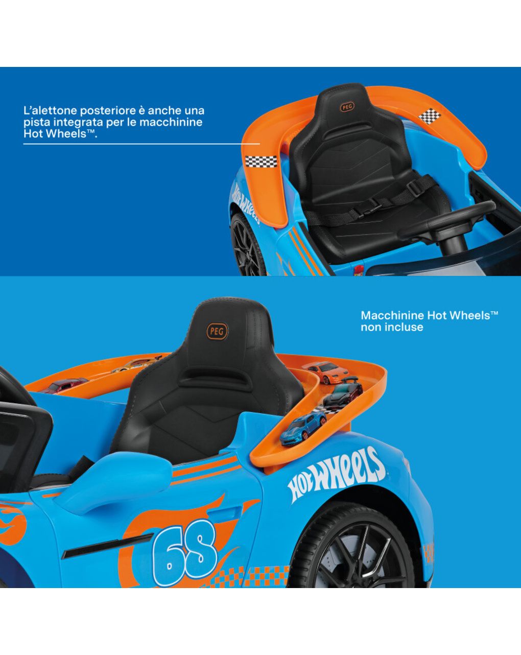 Hot wheels rc - peg perego - 18m+