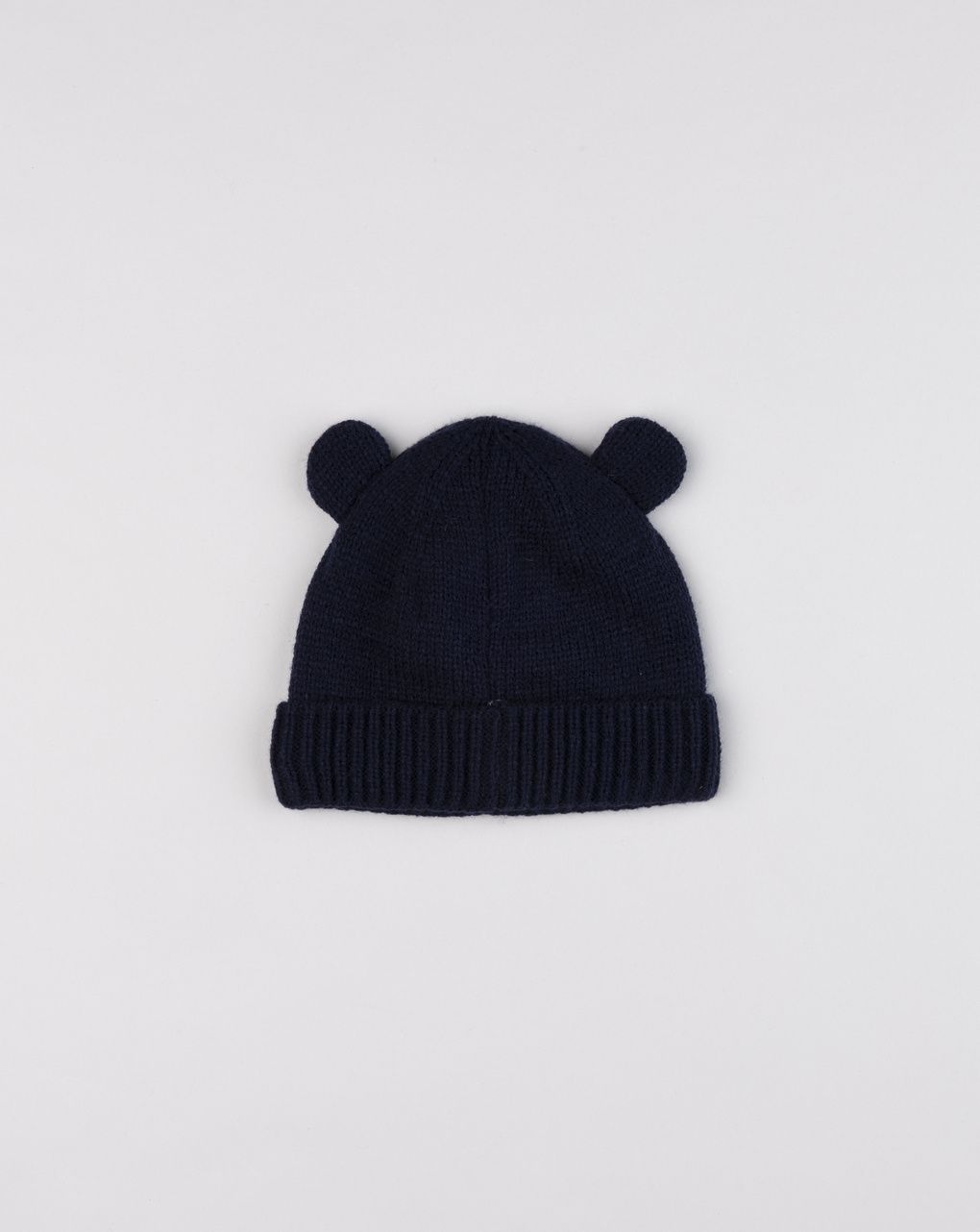 Cappello bimbo blu con orecchie