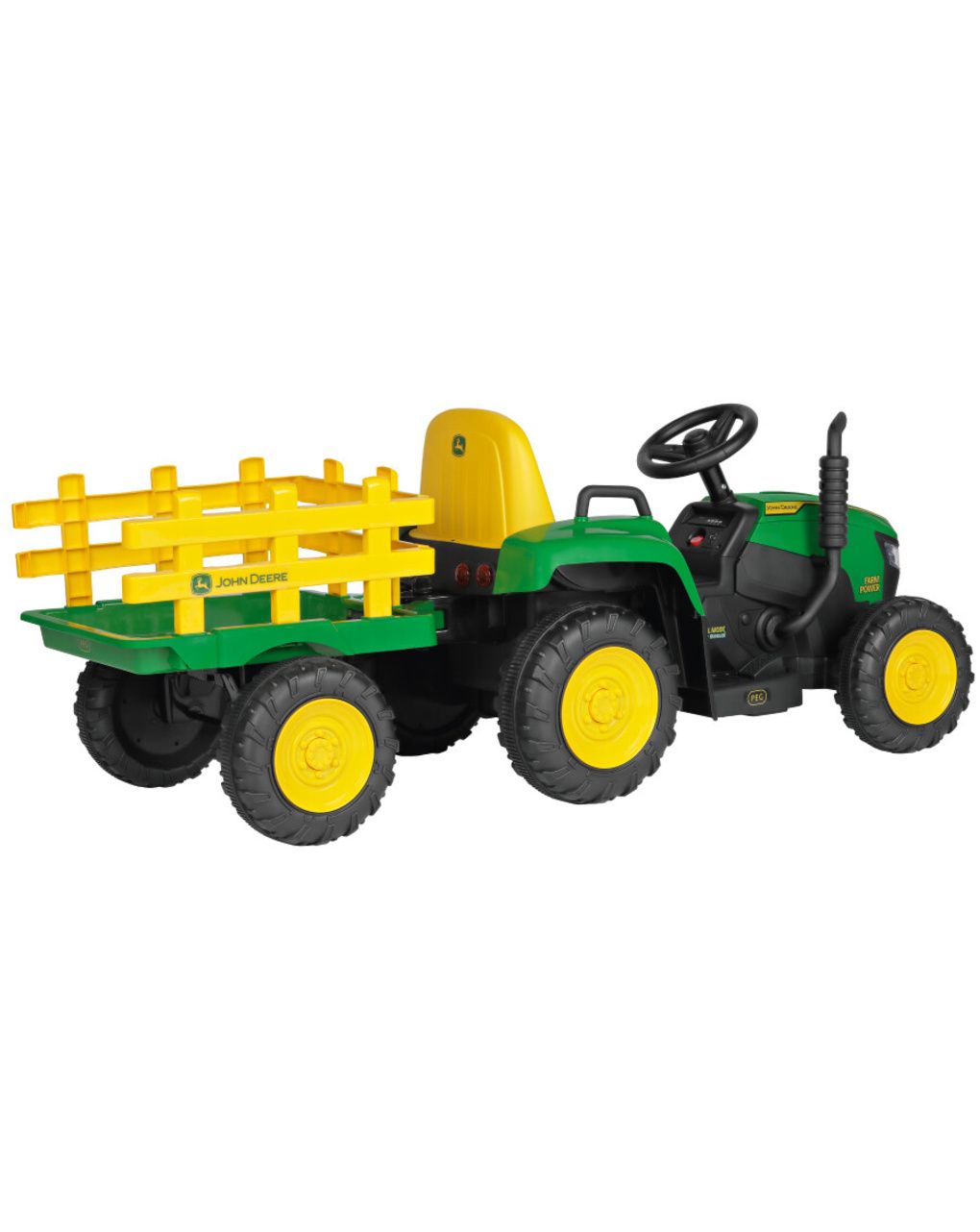 John deere farm tractor - peg perego - 18m+