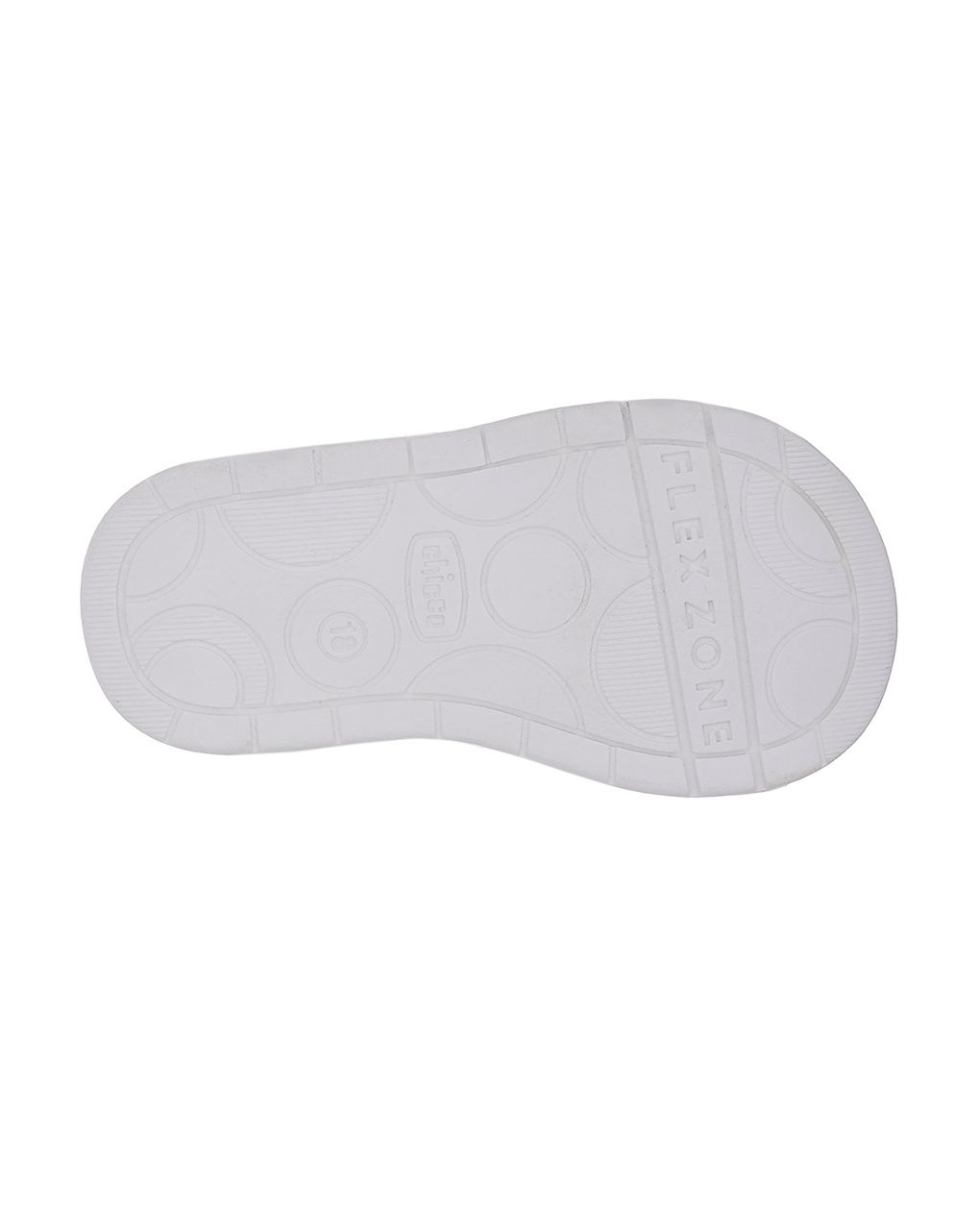 Sandali primi passi neonata bianchi con decorazioni - chicco guam