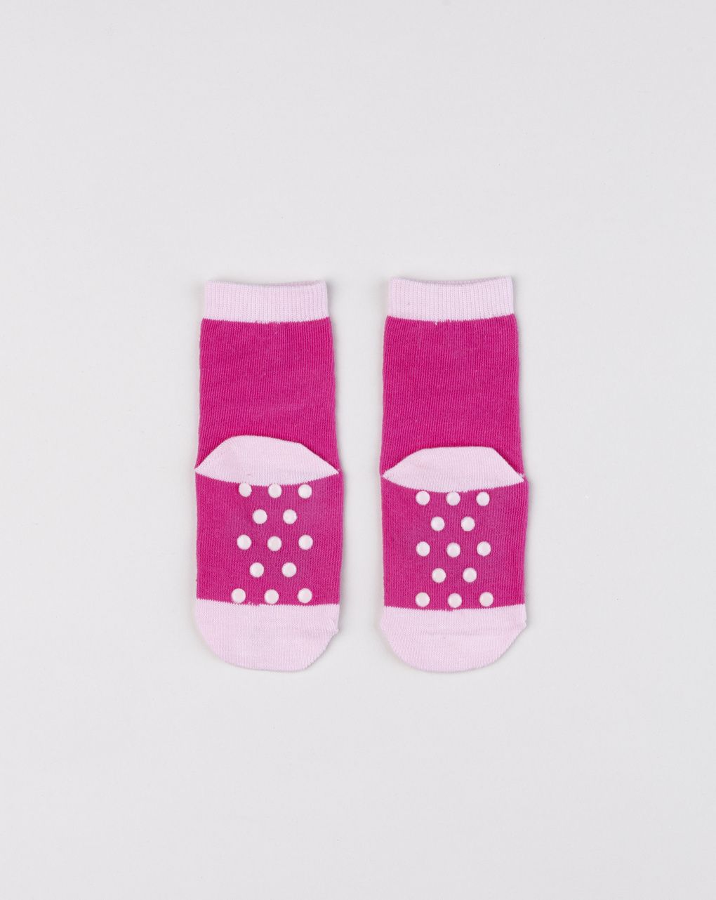Antiscivolo bimba fucsia con puzzola e palloncino
