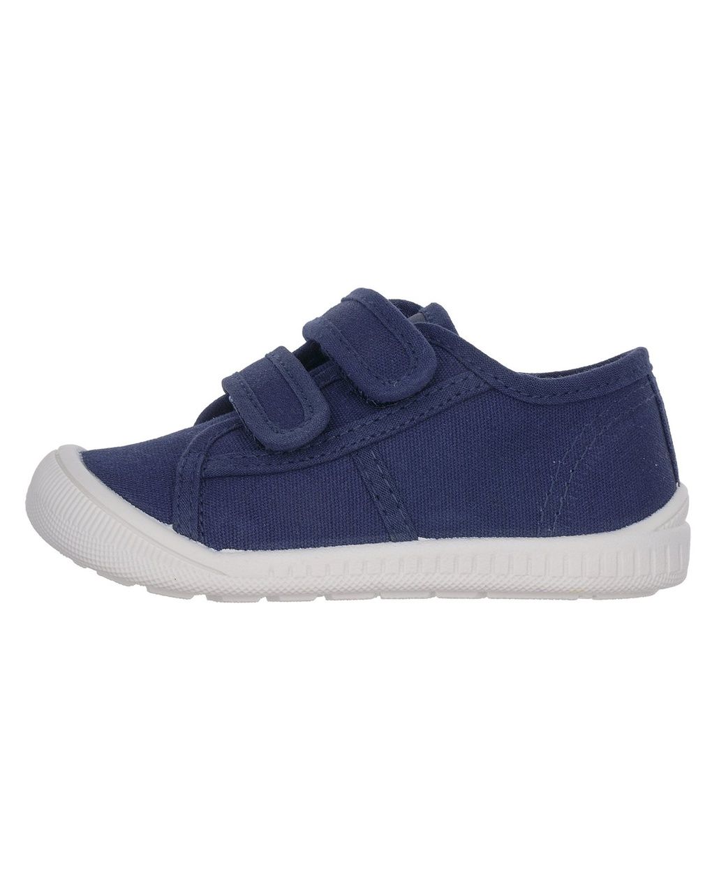 Sneakers bimbo in tela blu con strappo - chicco cioco