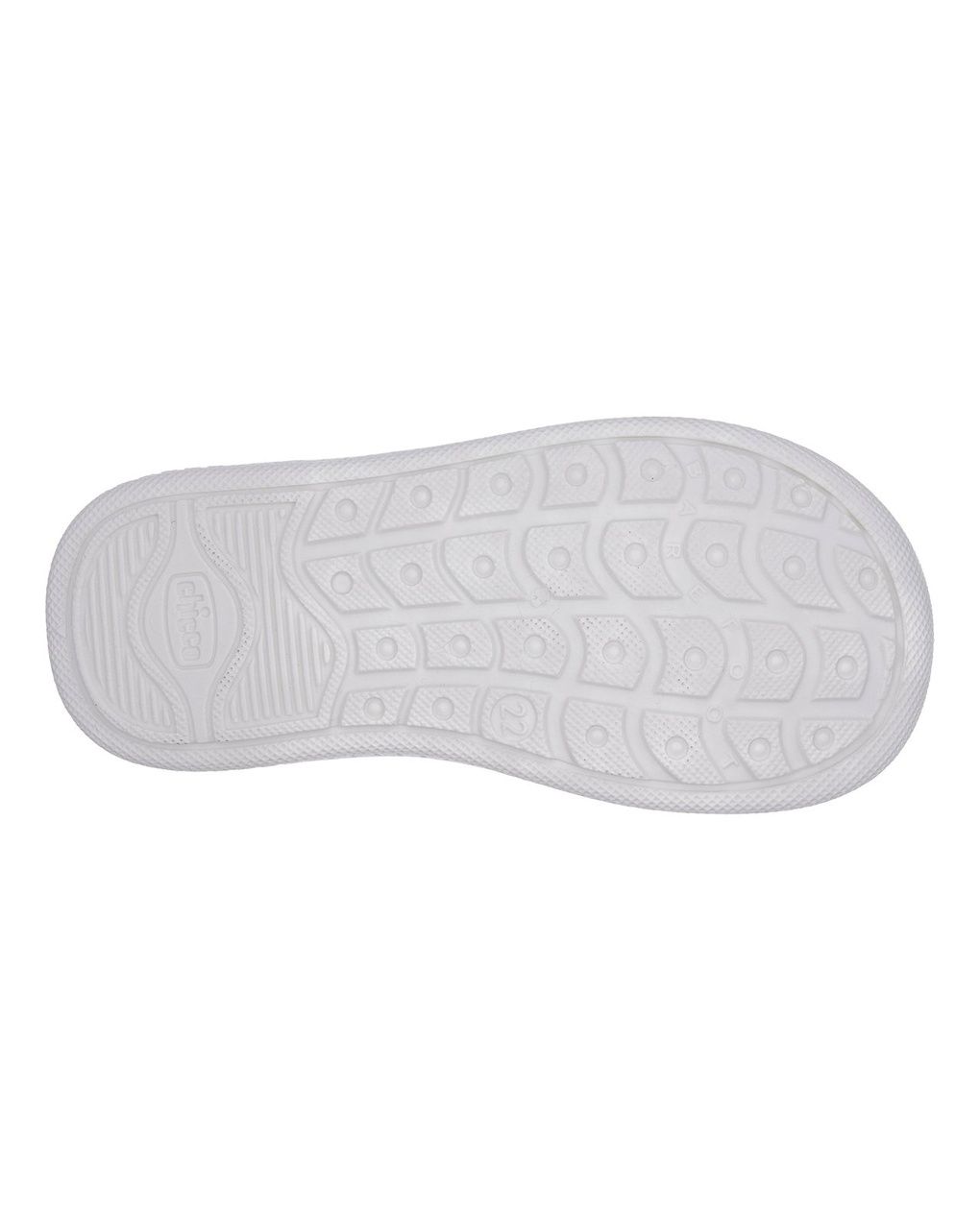 Sneakers bimbo in tela blu con strappo - chicco cioco